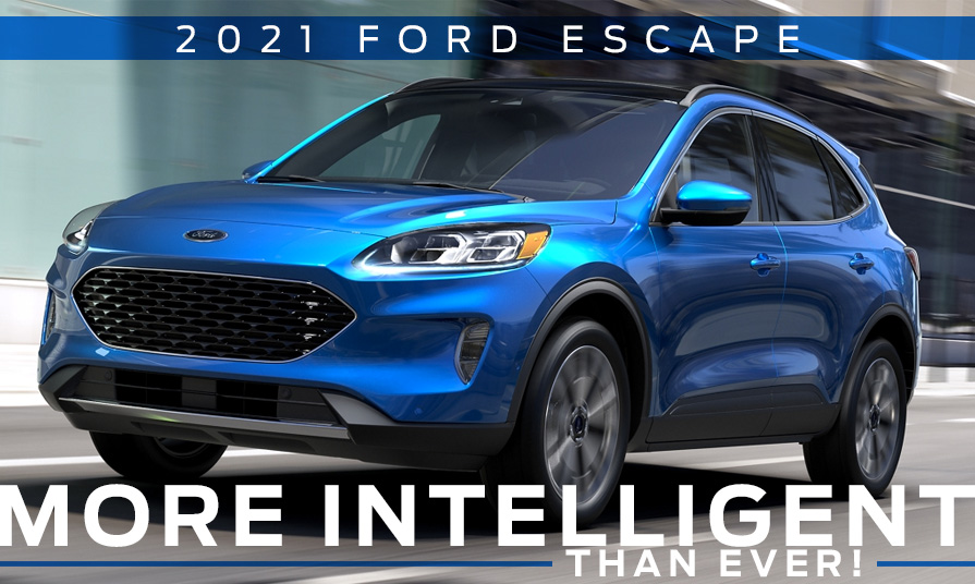 The family-friendly 2021 Ford Escape SUV