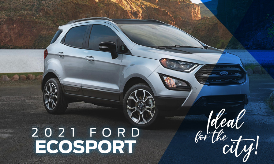 The 2021 Ford EcoSport, built for city driving