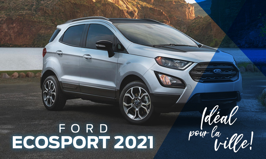 Le Ford EcoSport 2021 construit pour se déplacer en ville