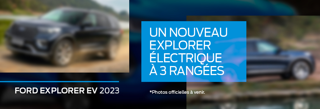 Arrivée d’un Ford Explorer électrique en 2023