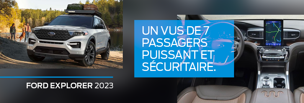 Partir en confiance avec le Ford Explorer 2023