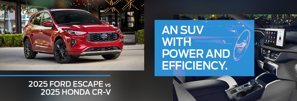 2025 Ford Escape vs 2025 Honda CR-V